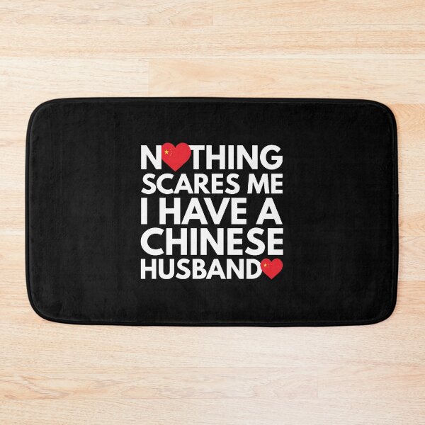 Item preview, Nothing Scares Me, I Have Chinese Husband designed and sold by Latina-Link.