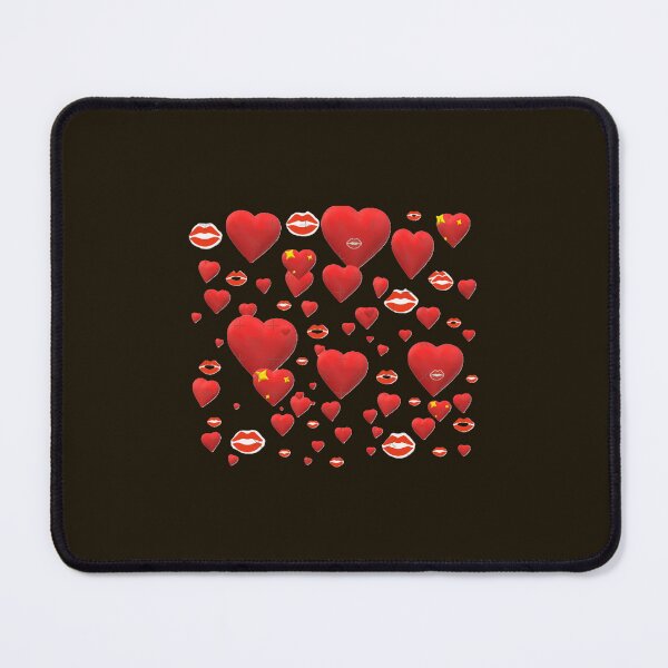 Item preview, Red Hearts and kisses - lips Premium  designed and sold by Latina-Link.
