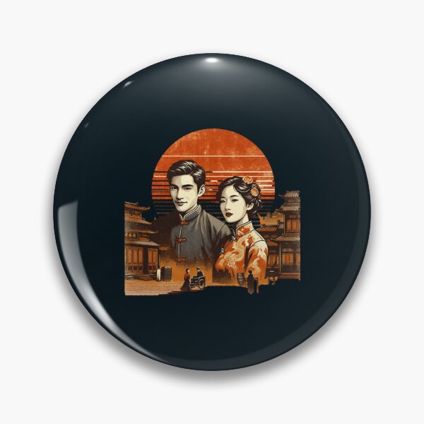 Item preview, Vintage Elegance -Chinese Portrait designed and sold by Latina-Link.