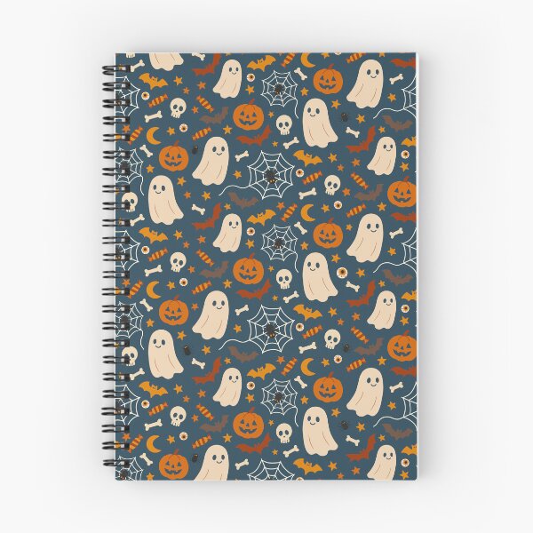 Item preview, Cute Hand Drawn Halloween Ghosts and Pumpkins designed and sold by Studio Pico.
