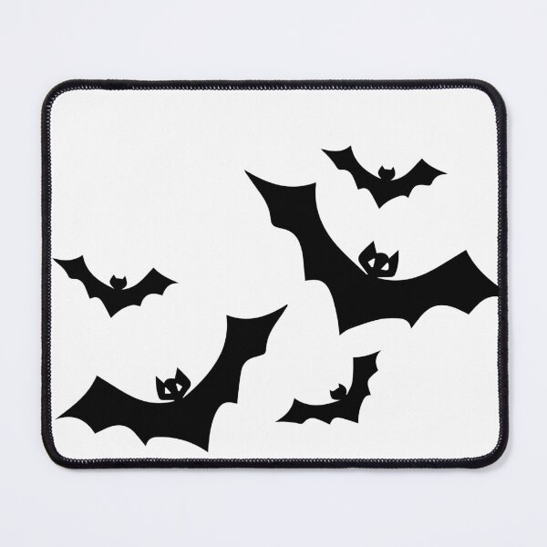Item preview, Flying Bats Halloween Set - Gothic Black Bat Silhouette Art designed and sold by ArtSparkCo.