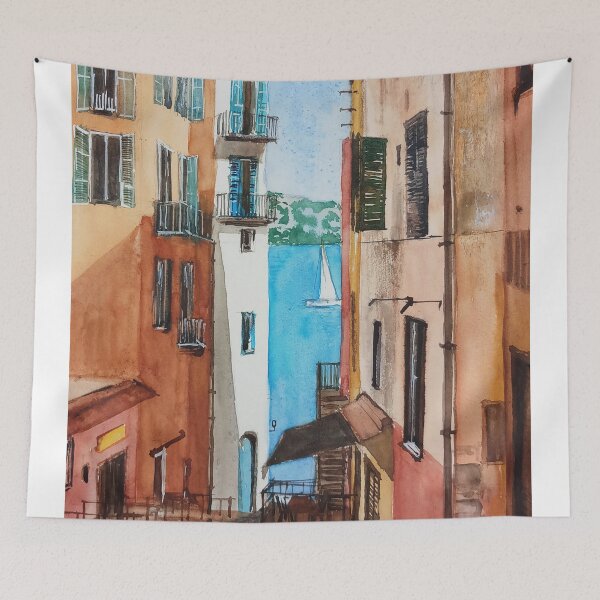 Item preview, Down the alley in Nice - France designed and sold by SoupSouka.