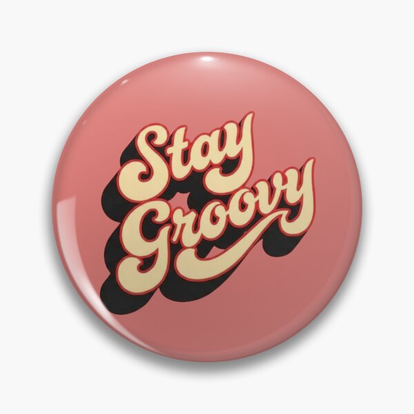 Item preview, Stay groovy retro style classic tshirt designed and sold by anandsiva2703.