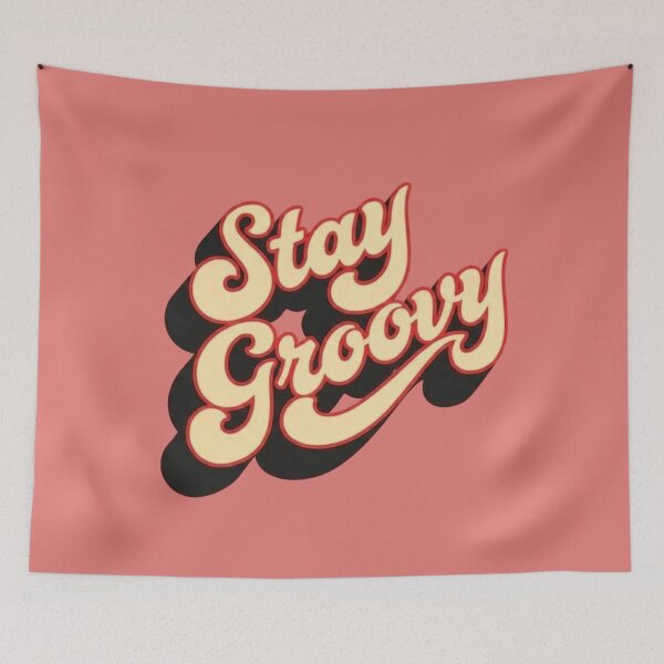 Item preview, Stay groovy retro style classic tshirt designed and sold by anandsiva2703.