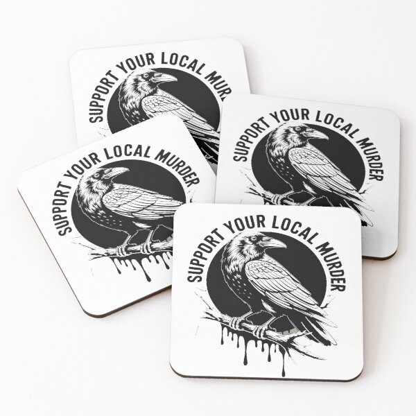 Item preview, Support Your Local Murder designed and sold by PeteHomenick.