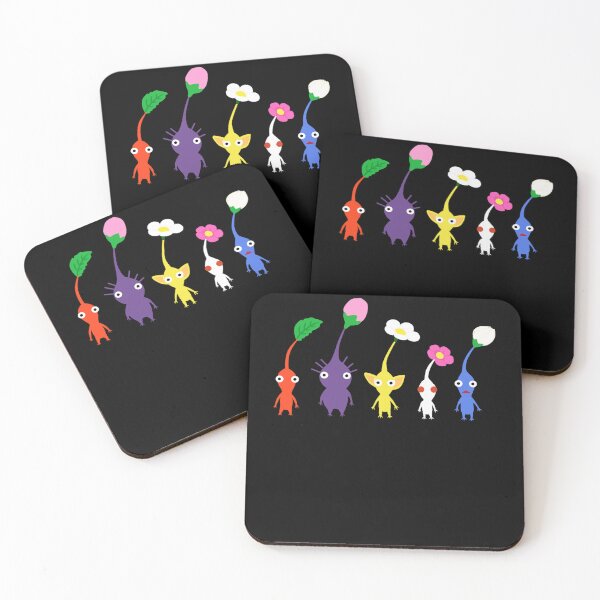 Item preview, cute pikmin pattern designed and sold by QUIWENBOURNE.
