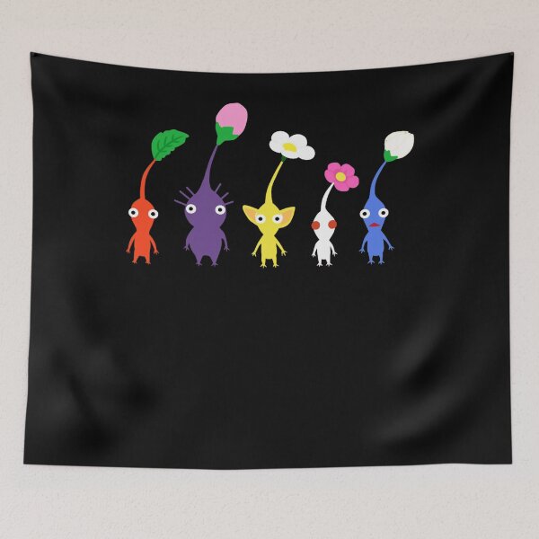 Item preview, cute pikmin pattern designed and sold by QUIWENBOURNE.