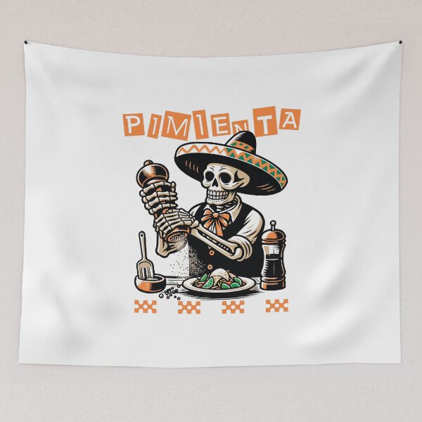 Item preview, Calavera Mariachi Pepper designed and sold by paulrommer.