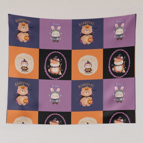 Item preview, Cozy Spooks Grid designed and sold by Lee Yeng.