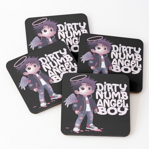 Item preview, Dirty Numb Angel Boy – Cute Grunge Angel Character Design designed and sold by DG-ShopLT.