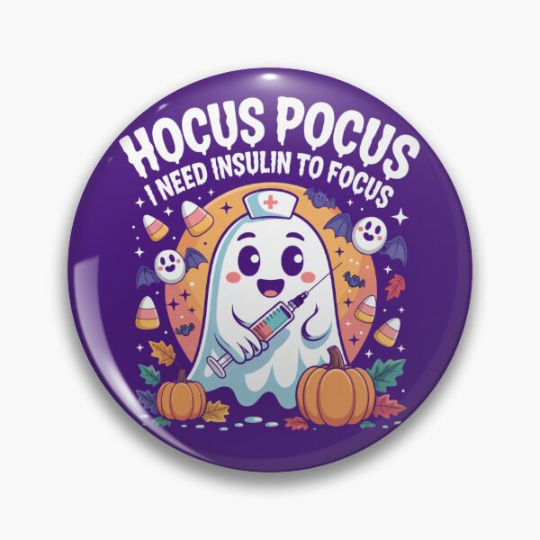 Item preview, Hocus Pocus I Need Insulin to Focus Halloween - Diabetes Awareness Halloween designed and sold by RDRdesign.