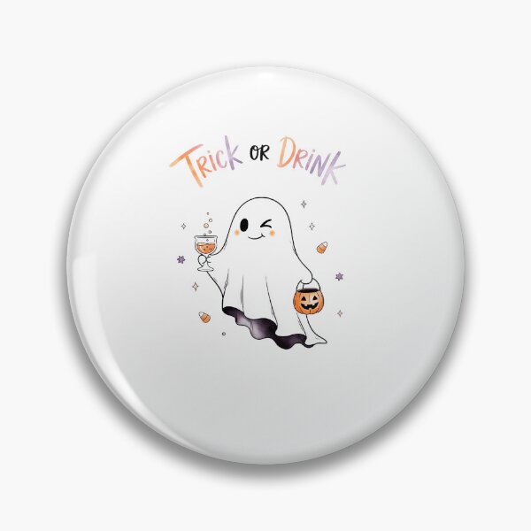 Item preview, Trick or Drink Ghost Halloween designed and sold by paulrommer.