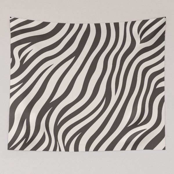 Item preview, Wild Zebra Stripe Abstract Pattern designed and sold by QuietBloom80.