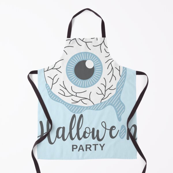 Item preview, Cute Kawaii Pastel Blue Halloween Bloody Eyeball designed and sold by storieslanguage.
