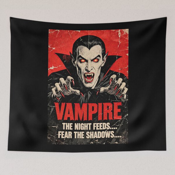 Item preview, Retro Poster Vampire designed and sold by OniricaDesign.
