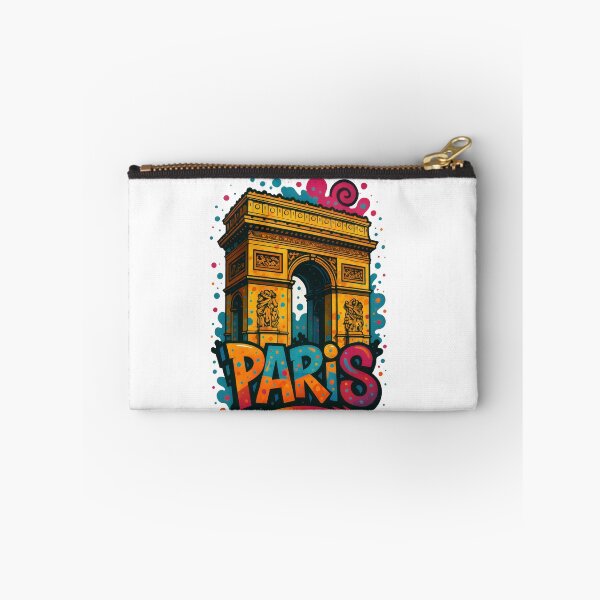 Item preview, Arc de Triomphe PARIS - Vibrant Graffiti City Design designed and sold by Earth Celebration Designs.