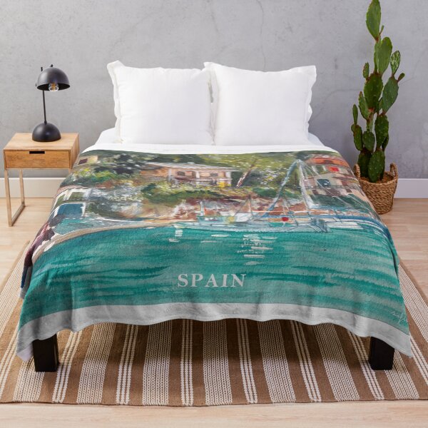 Item preview, Mallorca Spain Summer Vacation Watercolor designed and sold by SoupSouka.