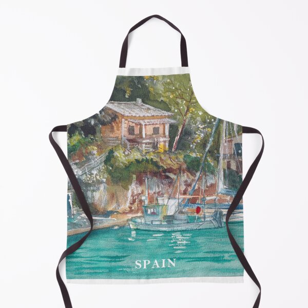 Item preview, Mallorca Spain Summer Vacation Watercolor designed and sold by SoupSouka.