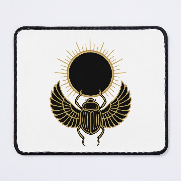Item preview, Scarab Eclipse Guard – Sacred Beetle of Rebirth designed and sold by DreamMachine69.