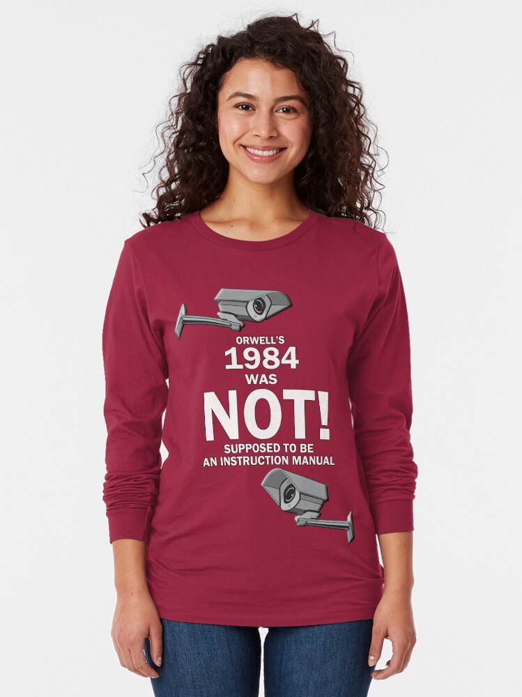 Orwells 1984 T Shirt By Adegee Redbubble