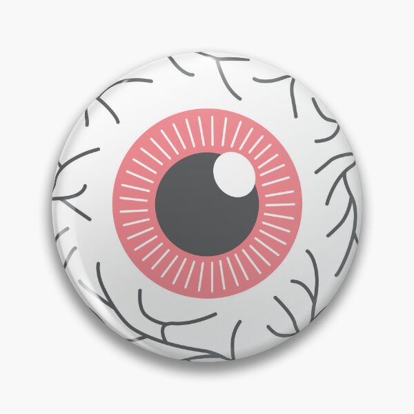 Item preview, Halloween Pastel Pink Bloody Eyeball designed and sold by storieslanguage.