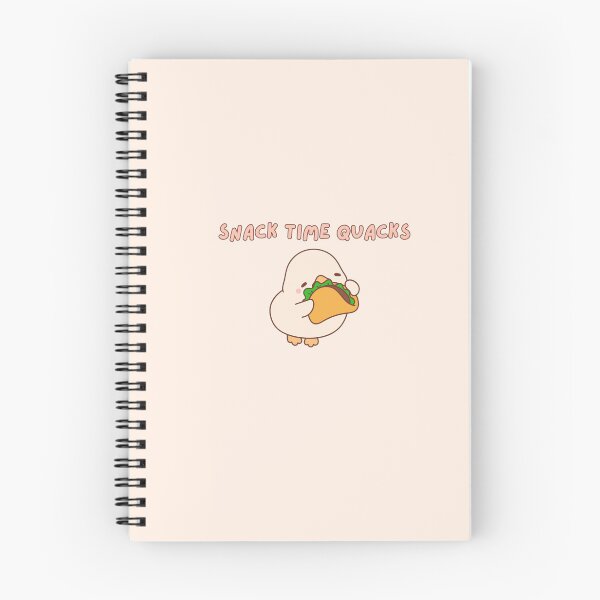 Item preview, Cute Kawaii Duck Eating Snacks — Funny “Snack Time Quacks” Chibi Cartoon designed and sold by Moon's Arts.