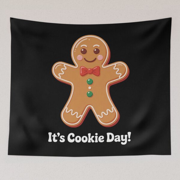 Item preview, It's Cookie Day Im Just Here For The Cookies Gingerbread designed and sold by Sunset4Bones.