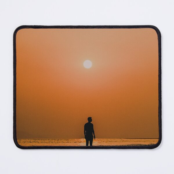 Item preview, minimal design of silhouette of a man under the sun designed and sold by TheG7Store.
