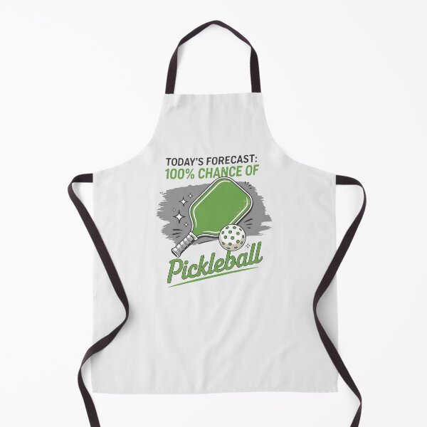 Item preview, Funny Pickleball Today's Forecast 100% Chance Of Pickleball designed and sold by HowToCanadian.