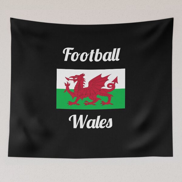 Item preview, Wales Football Flag – Welsh Soccer Supporter Red Dragon Pride designed and sold by Fleetwood1994.