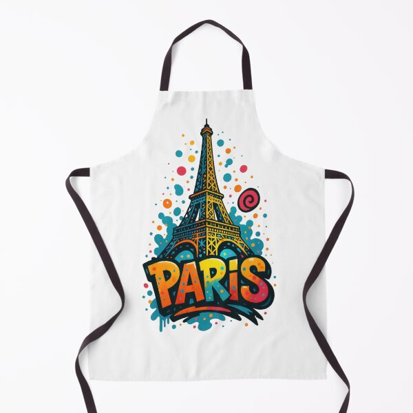Item preview, Eiffel Tower PARIS - Vibrant Graffiti City Design designed and sold by Earth Celebration Designs.