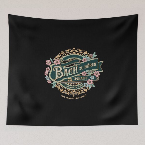 Item preview, Listening to Bach creates clarity in the mind and brightens the soul designed and sold by Pflugart.