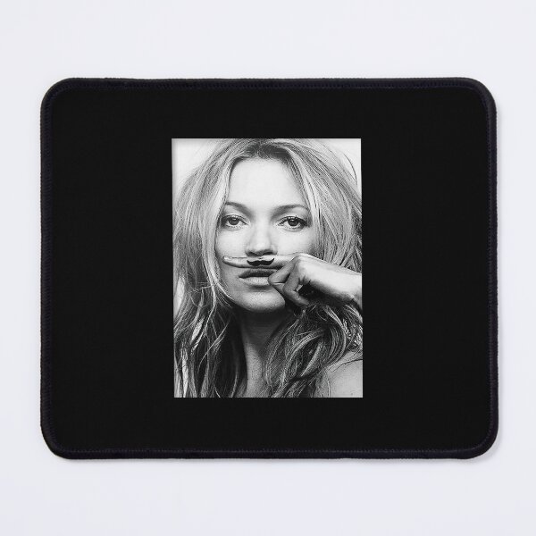 Item preview, Kate Mosss Mustache Blacks And White Photograph designed and sold by Tamancetic.