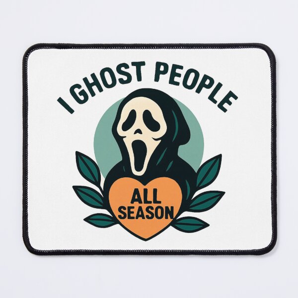 Item preview, I Ghost People Cartoon Ghostface Illustration designed and sold by RuweisVibes.