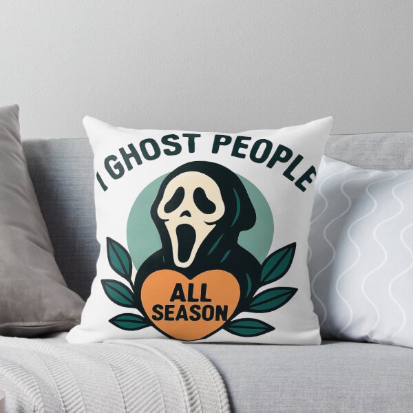 Item preview, I Ghost People Cartoon Ghostface Illustration designed and sold by RuweisVibes.