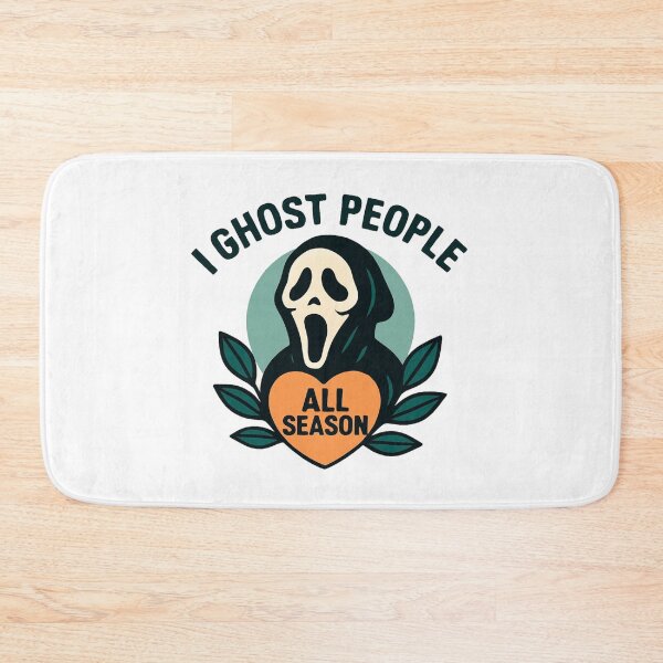 Item preview, I Ghost People Cartoon Ghostface Illustration designed and sold by RuweisVibes.