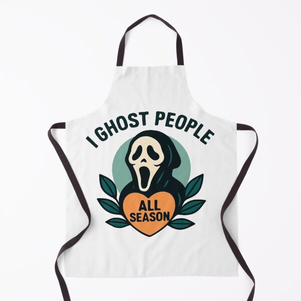 Item preview, I Ghost People Cartoon Ghostface Illustration designed and sold by RuweisVibes.