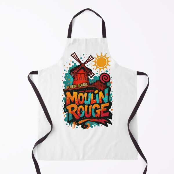 Item preview, Moulin Rouge PARIS - Vibrant Graffiti City Design designed and sold by Earth Celebration Designs.