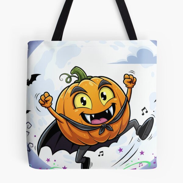Item preview, Vampire Pumpkin Cartoon Design | Cute Halloween Dracula Jack-o'-Lantern Art designed and sold by CopyPasteCommit.