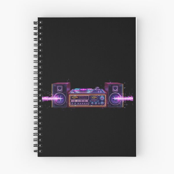 Aperçu de l'œuvre Glitch stéréo rétro – Flux de données vinyle créée et vendue par trend-forge.
