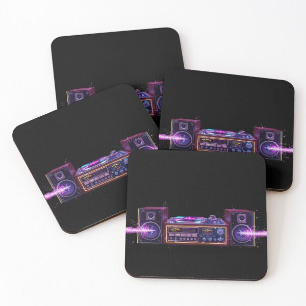 Item preview, Retro Stereo Glitch – Vinyl Data Flow designed and sold by trend-forge.