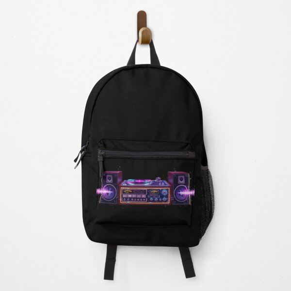 Item preview, Retro Stereo Glitch – Vinyl Data Flow designed and sold by trend-forge.
