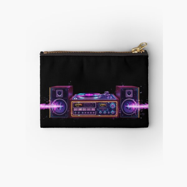 Artikelvorschau, Retro Stereo Glitch – Vinyl-Datenfluss entworfen und verkauft von trend-forge.