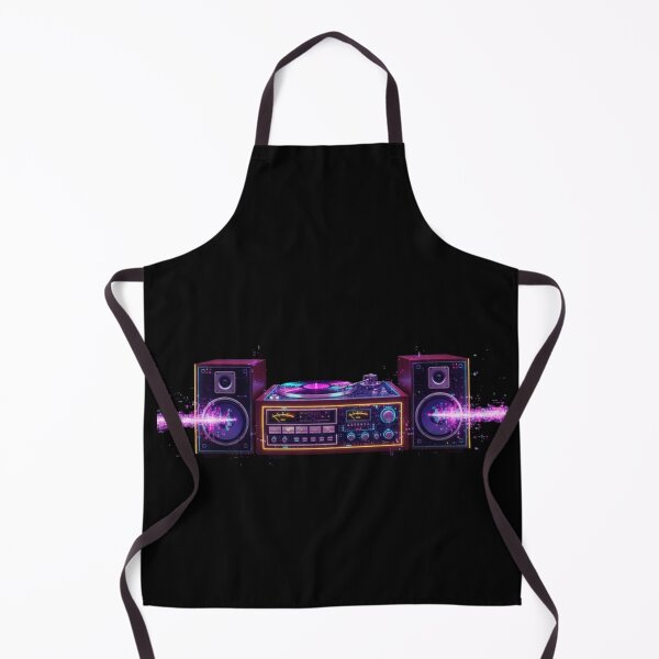 Item preview, Retro Stereo Glitch – Vinyl Data Flow designed and sold by trend-forge.