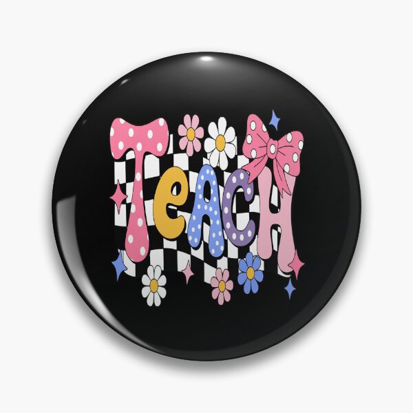 Item preview, Teacher Floral Checkered designed and sold by August4Laughs25.