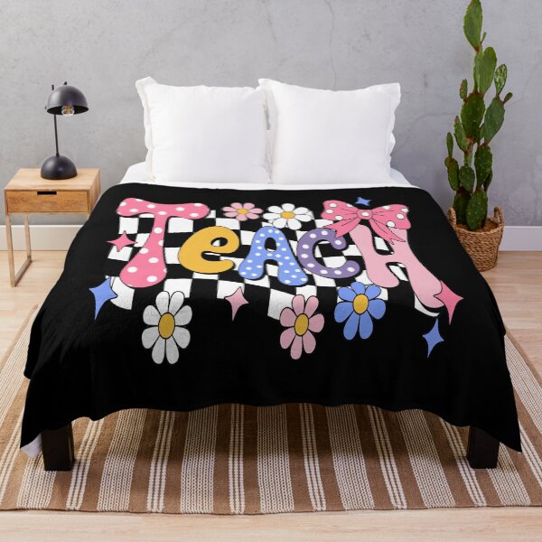Item preview, Teacher Floral Checkered designed and sold by August4Laughs25.