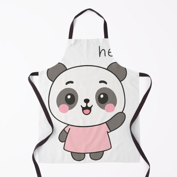 Item preview, Cute Ponda Hello Wave designed and sold by The Daily Sketchbook .