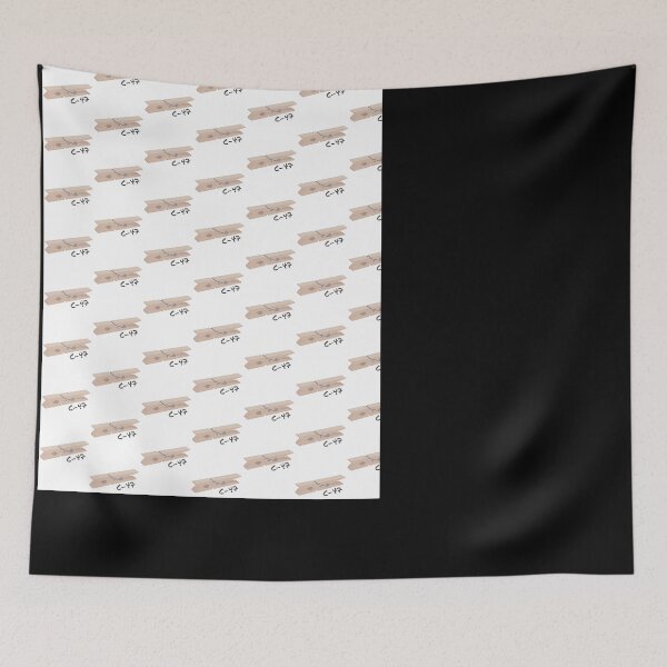 Item preview, C-47 Film Set Life - Pattern In White designed and sold by CORJORIE.