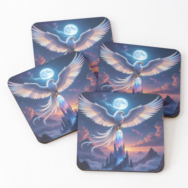 Item preview, Skyborn Vision – Where wings of light glide over crystal towers and the future whispers softly designed and sold by FotoworldEdel.