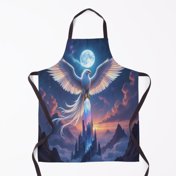 Item preview, Skyborn Vision – Where wings of light glide over crystal towers and the future whispers softly designed and sold by FotoworldEdel.